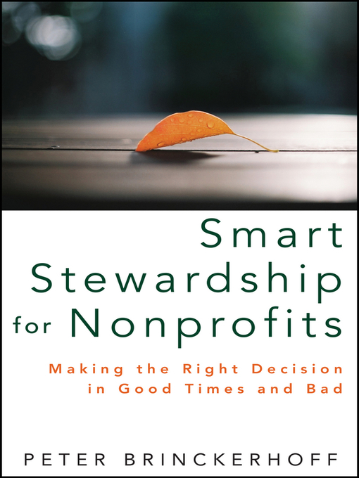 Title details for Smart Stewardship for Nonprofits by Peter C. Brinckerhoff - Available